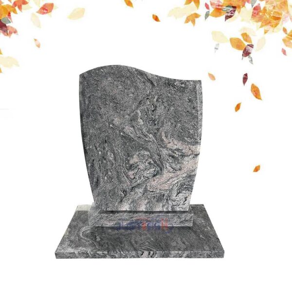 Kinawa granite upright headstone factory